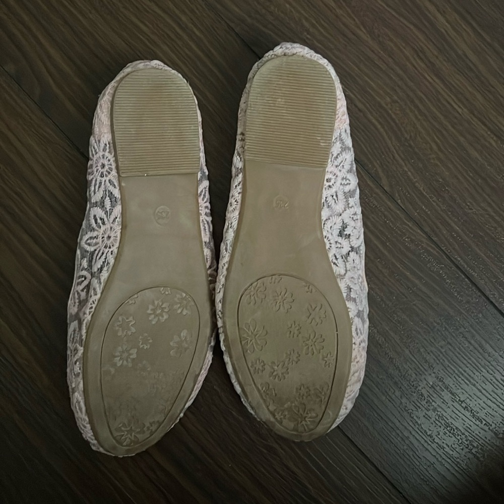Women Pink Flats 5.5 - Picture 3 of 3